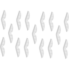 15pcs Prevent Fogging Strips for Eyeglasses Silicone Nose Bridge Strips for Comfort - Design for Men Women Easy to Use and Portable for All Face Masks