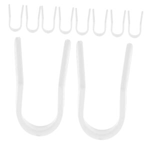 FRCOLOR 10pcs Nose Device Clips for Correcting and Straightening Nose Bridge Tools for Comfortable Fit and Easy Use Shaped Shaper Replacement