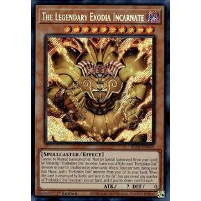 The Legendary Exodia Incarnate - BLTR-EN051 - Secret Rare - 1st Edition
