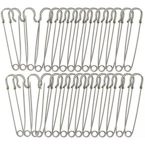2X 30x Large Pins Sturdy Heavy Duty for Skirts Blankets Clothes