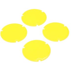 Losi Wheel Cover Set Yellow 22S Sprint LOS-2887