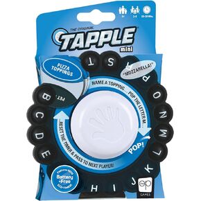 The Original Tapple Mini, Travel Sized Word Game for Family & Kids, Choose a Category & Race Against Time, Portable Pop Wheel With 36 Cards, Fun Educational Toy & Game for Ages 8+, Quick Play Anywhere