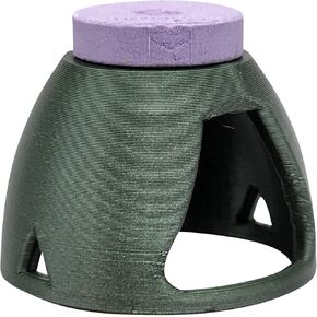 Coral Frag Holders - Half Dome Shaped Plug Stand (White)