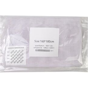 14CT Canvas Sheets Needle Point Canvas Practical Meshes Sheets Needlepoint Canvas Meshes for Embroidery Crochet Projects