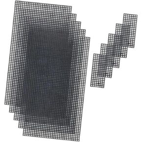PP Mesh Canvas Sheets Embroidery Cloth Make Dividers Supplies Needlepoint Knitting Crafting, 5 Large 5 Small