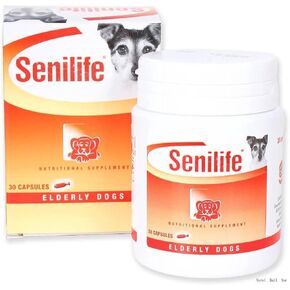 Brain Function Support Aging Pet Nutritional Supplement /D59010B Senilife Nutritional Supplement for Elderly Dogs(up to 50 lbs)- 30 / Box