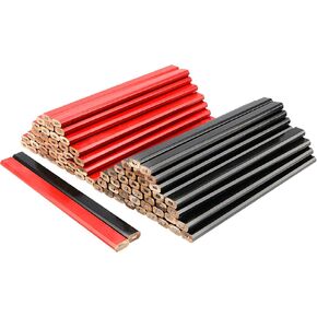 288 PCS 7 بوصة من أقلام النجار ، قلم رصاص البناء ، قلم رصاص أسود أسود ، أقلامًا كبارًا ، أقلام المقاول ، أقلام الرصاص المسطحة للعمل الخشبي ، وعلامات الخرسانة ، والكتابة ، والأحمر ، والأسود in Saudi Arabia