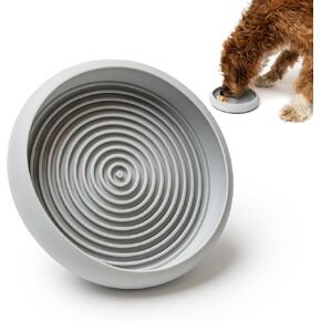 LAY LO Dog Slow Feeder – Combination Lick Mat & Food Bowl | Slow Eating Dog Bowl for Anxiety Relief | BPA-Free, Dishwasher Safe | Includes Live Trainer Support