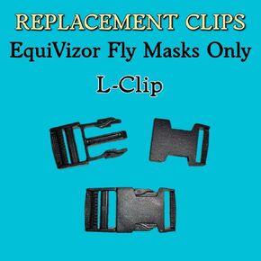 Equivizor Horse Fly Mask Mask Safety Breakaway Lipency L Clip