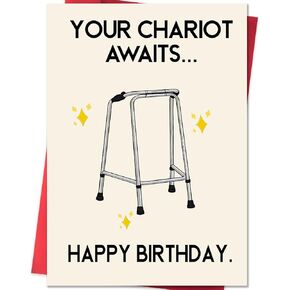 Funny Birthday Cards for Men，Unique Birthday Card Gifts for Husband Boyfriend，Happy Birthday Decorations for Him