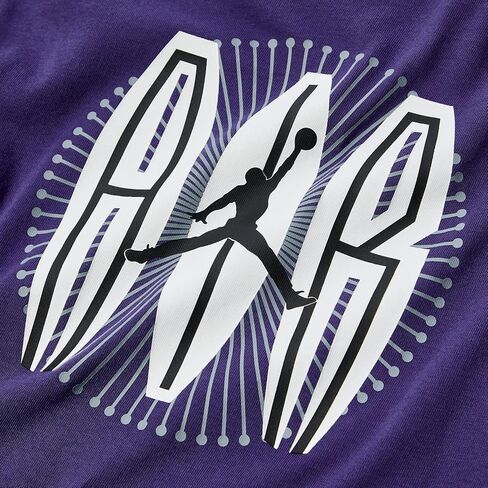 Jordan Boy's MJ MVP Long Sleeve Graphic Tee (Toddler/Little Kids) Black 7 (Little Kid) in Saudi Arabia