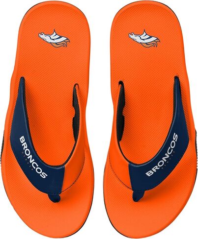 foco NFL Mens Team Color Contour Flip Flops in Saudi Arabia