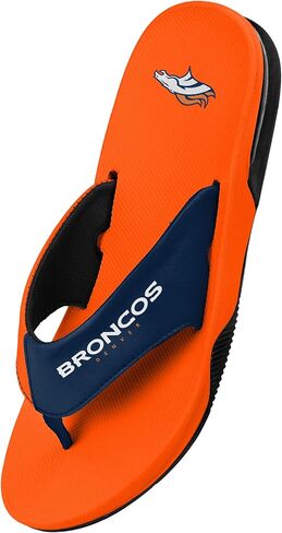 foco NFL Mens Team Color Contour Flip Flops in Saudi Arabia