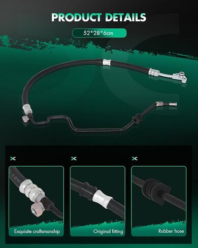 SCITOO Power Steering Hose for 2002 2003 2004 2005 2006 for Honda CR-V Power Steering Pressure Line Hose in Saudi Arabia