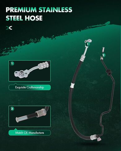 SCITOO Power Steering Hose for 2002 2003 2004 2005 2006 for Honda CR-V Power Steering Pressure Line Hose in Saudi Arabia