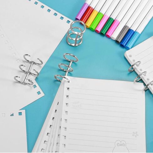 10-Pack 3-Ring Metal Loose Leaf Binders Book Rings,20mm Inner Diameter,Perfect for DIY Travel Journals, Photo Albums, Document Binding, and Craft Projects (Durable & Stylish) in Kuwait
