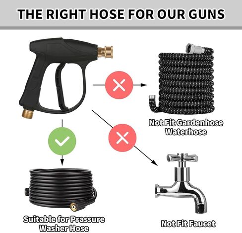 WXNANY مدفع رغوي لغسالة الضغط بسعة 1 لتر مع موصل سريع 1/4 بوصة، مسدس رغوي لغسيل السيارات in Kuwait
