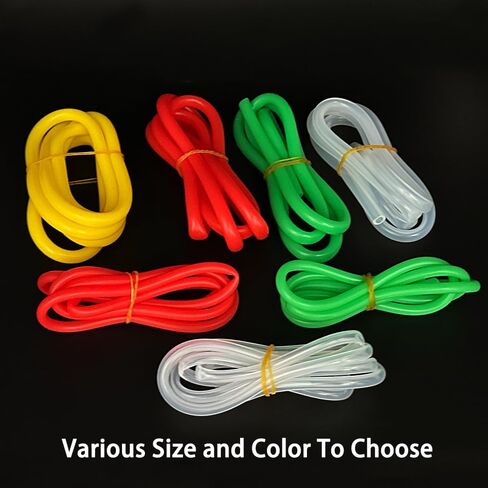2PCS RC Boat Flexible Silicone Water Cooled Tube Water Cooling Pipe Tube for RC Boat Ship DIY Model Toy Water Cooling Parts (Red) in Saudi Arabia