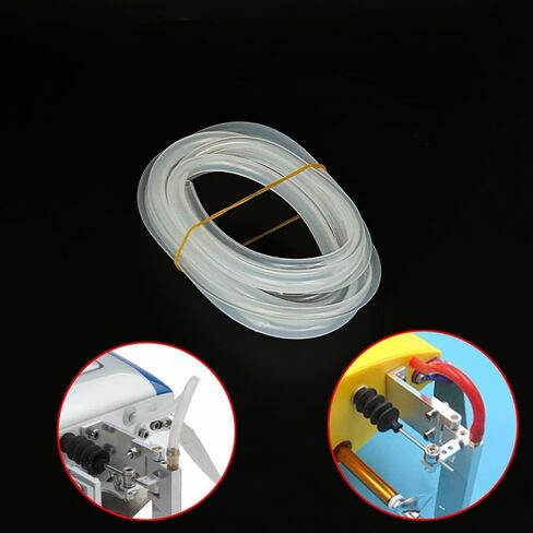 2PCS RC Boat Flexible Silicone Water Cooled Tube Water Cooling Pipe Tube for RC Boat Ship DIY Model Toy Water Cooling Parts (Red) in Saudi Arabia