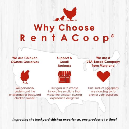 RentACoop Flock Feeder 65 lb - Large Capacity, Weatherproof Metal 6-Port Feeder for Adult Chickens, Turkeys, Ducks, and More in Saudi Arabia
