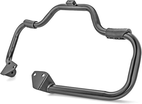 قضبان WSays Dyna 1 1/4 بوصة لحماية المحرك والشارب على الطريق السريع متوافقة مع 2006-2017 Harley Dyna Fat Bob Street Bob Low Rider Super Glide Wide Glide Switchback in Kuwait