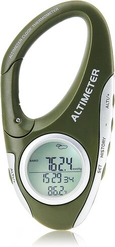 SUNROAD GPS Tracker Barometer Altimeter Compass Weather Forecast Thermometer Barometric Pressure Tester GPS Route Tracking Multifunctional Meter in Saudi Arabia