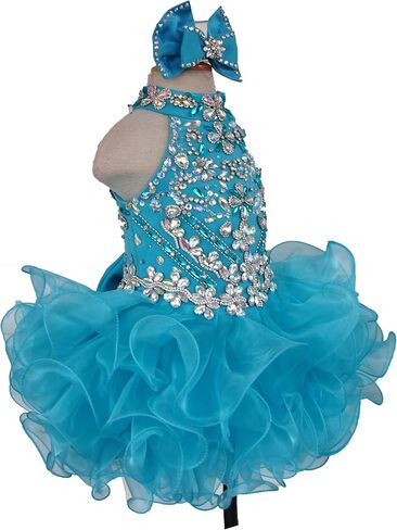 جينيفرو فساتين مطرزة مصنوعة يدويا، فساتين عيد الميلاد، فستان الاميرة للبنات in Kuwait