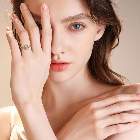 925 الاسترليني الشظية فراشة خاتم حلقة مفتوحة قابل للتعديل حلقة 5-10 مجوهرات هدية للنساء فتاة (7) in Kuwait