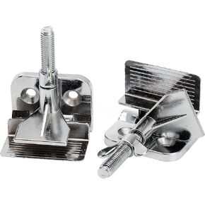 2 PCS Butterfly Hinge Clamp Screen Frame Screen Printing Clamp with Screw DIY Tool for Fixing Silk Screen Printing Mesh