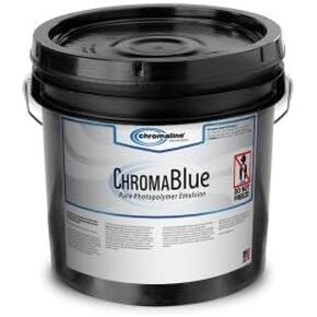 Chromaline ChromaBlue Pure Photopolymer Emulsion - 1 Gallon