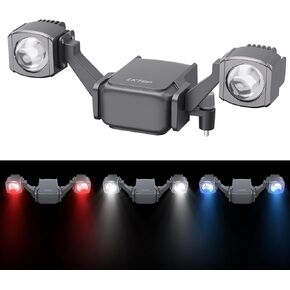 Mavic 3 Enterprise Spotlight Drone Strobe Light for DJI Mavic 3T/Mavic 3E Accessories, 3000 Lumen Anti-Collision Lights 40W LED Searchlight Night Flight Lighting Lamp for Search/Rescue/Patrol
