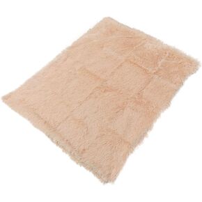 TOYANDONA Pet Sleeping Mat Soft Plush Double-Sided Blanket for Dogs Cats Cozy Warm Nest Cushion for Use for Travel Camping and Home
