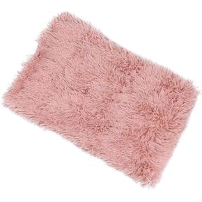 TOYANDONA 1pc Plush Pet Blanket for Dogs Cats Warm Fleece Sleep Mat Pink Comfortable and Cozy Winter Blanket for Pets