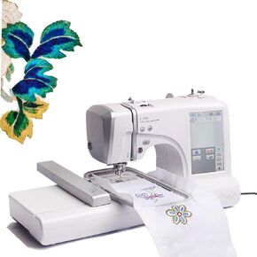 Embroidery Machine, Automatic Sewing Machine, 3.93 x 9.25 Inch Embroidery Area, Computerized 7 Inch Large LCD Touchscreen for Beginners,Includes Stabilizer,Bobbins,Hoops