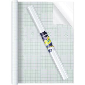 Clear Contact Paper Peel and Stick for Plastic Book Cover Protector, 17.7in x 5ft Clear Protective Film for Book Covers, Paperback and Textbooks, Waterproof and Self Adhesive Transparent Vinyl Roll