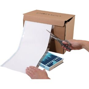 Demco Paperfold Book Jacket Covers - Crystal-Clear 1.5mil Archival Polyester (14" W x 200 Foot Roll)…
