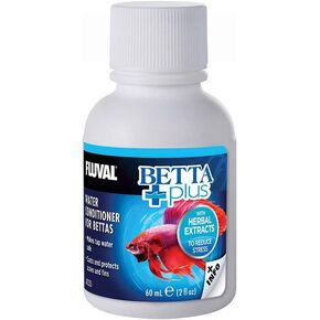 Fluval Betta بالإضافة إلى مكيف المياه ، معالجة مياه الحوض ، 2 أوقية.