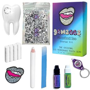 Gemzeez: مجموعة Starter Starter المؤقتة الأصلية DIY (الجليد المكسور) و 1000 GEMZ