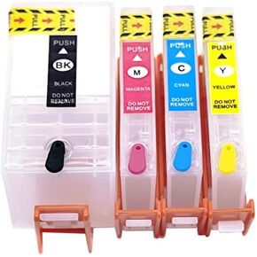 Refill Ink Cartridge with Chip Compatible with OfficeJet 6950 6951 6954 6956 6958 6960 6962 6968 6970 6974 6975 6978 Series 905 905XL