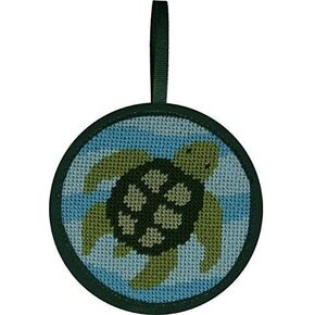 Alice Peterson Stitch-Ups Needlepoint Ornament Kit- Turtle