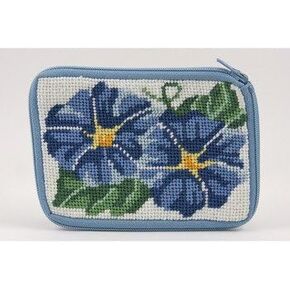 Coin Purse - Morning Glory - Needlepoint Kit