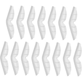 PartyKindom 15pcs Anti-fogging Silicone Nose Bridge Strips for Glasses Lightweight Eyeglasses Prevent Fogging Comfortable and Safe for Adults Boys and Girls for Daily Use and Replacement