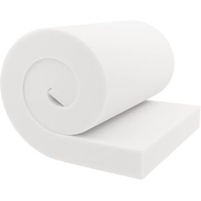 GoTo Foam 4" Height x 32" Width x 80" Length 44ILD (Firm) Upholstery Cushion Made in USA