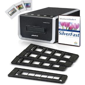 Plustek OpticFilm 135i Ai + 35mm Mounted Slides Holder x 2