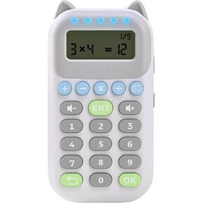 Umimile Math Games for Kids - STEM Toy with Add/Sub/MUL/Div, Rechargeable Travel Device, 4 Modes