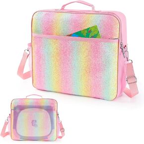 2-7 Girls Tote Compatible with LeapStart Learning System/Success Bundle, Crossbody Bag Case for Leapfrog Learning Toys