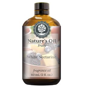 White Nectarine Fragrance Oil (60ml) For Diffusers, Soap Making, Candles, Lotion, Home Scents, Linen Spray, Bath Bombs, Slime