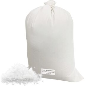 DS Solutions USA Bulk Goose Down Filling (1/2 lb) 50/50 100% Natural White Down and Feather – Fill Stuffing Comforters, Pillows, Jackets and More – Ultra-Plush Hungarian Softness