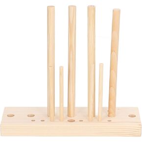Ribbon Bow Maker, Wooden Wreath Bow Maker Tool for Making, Premium Oak Construction, Lightweight and Portable, Easy to Use, 1 Set for Home Use, Suitable Party
