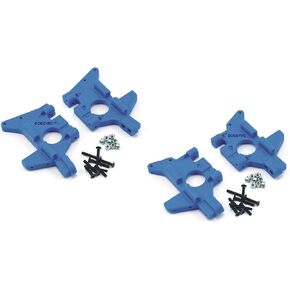 RPM Front & Rear Bulkhead Set Blue for Traxxas T-maxx .15 2.5 3.3 / E-maxx